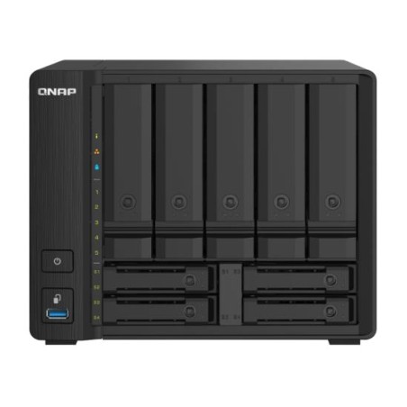 serveur nas tour à 9 baies sans disques ts-932px alpine-al-324 4gb