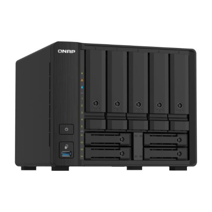QNAP Servidor NAS de torre con 9 bahías sin discos TS-932PX