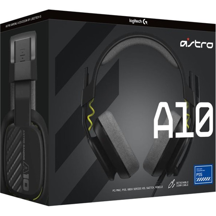 LOGITECH Casque gaming filaire avec microphone ASTRO A10