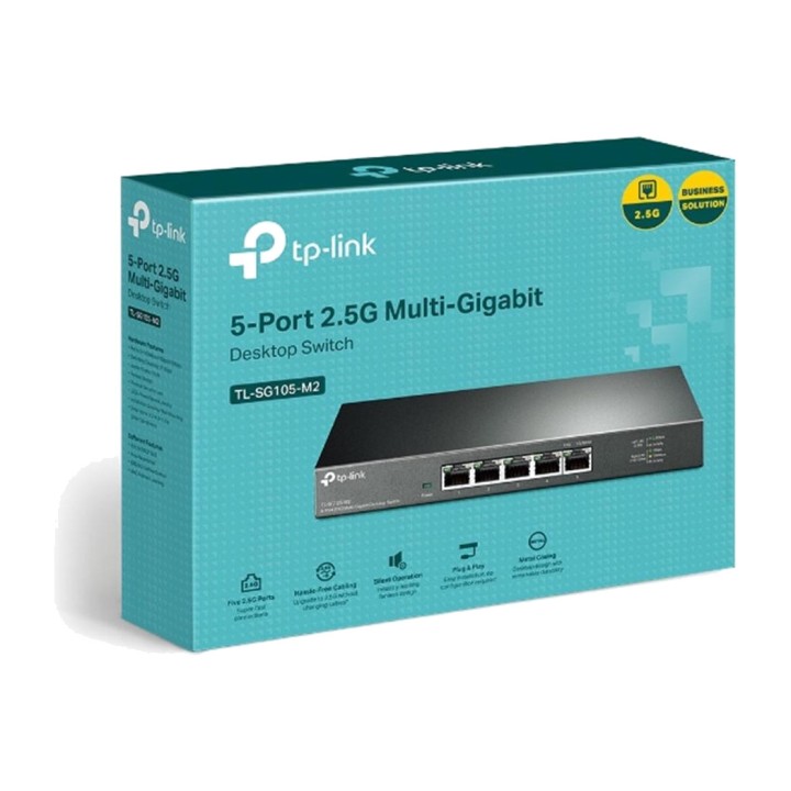 TP-LINK Switch non gestito a 5 porte TL-SG105-M2 2,5G