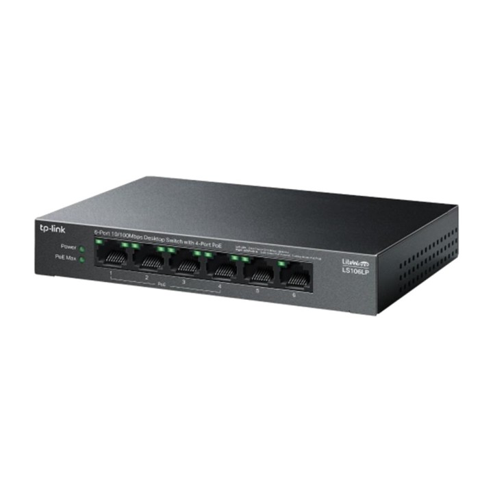 TP-LINK Switch Fast Ethernet non manageable à 6 ports avec 4