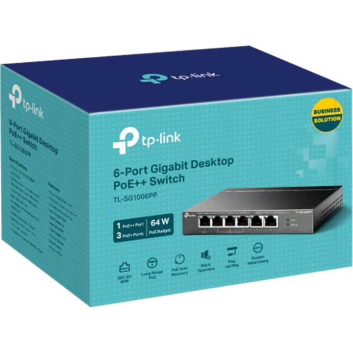 TP-LINK Switch Gigabit non administrable à 6 ports avec
