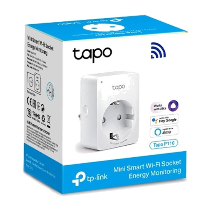 TP-LINK WLAN-Smart-Steckdose mit Energieverbrauchsmessung