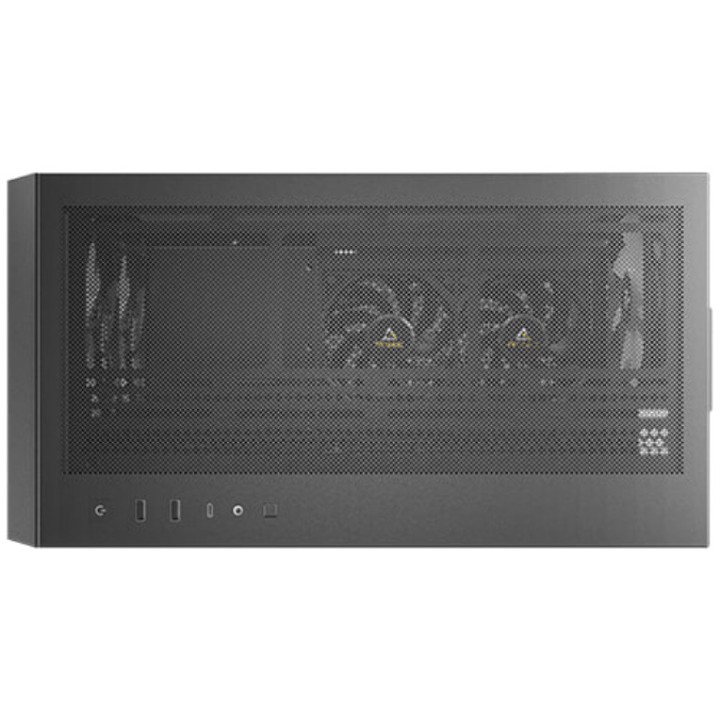 ANTEC Caja de PC semitorre con cristal templado y conectores