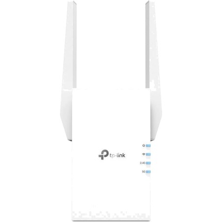 wifi 6 mesh repeater with 2 antennas and gigabit port re705x ax3000