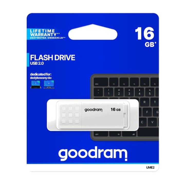 GOODRAM Memòria USB 2.0 de butxaca UME2 16GB DSP0000035466
