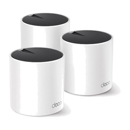 système wi-fi 6 mesh double bande deco x55 ax3000 3 uds