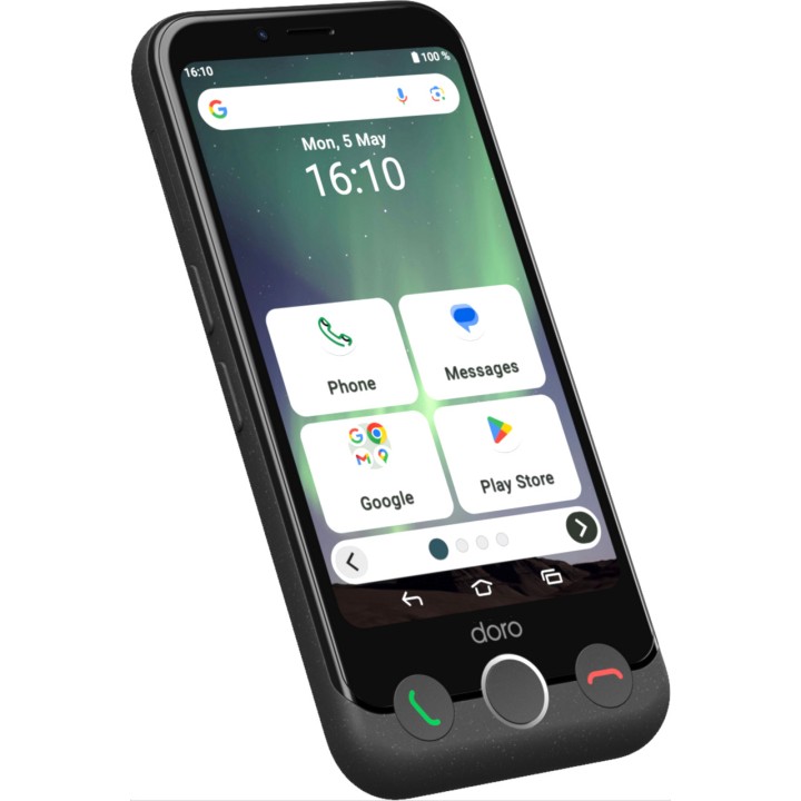 DORO Easy-to-use smartphone for seniors with a 4.5-inch