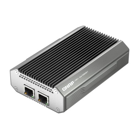 usb-c network adapter with two 10gbe rj45 ports qna-uc10g2t