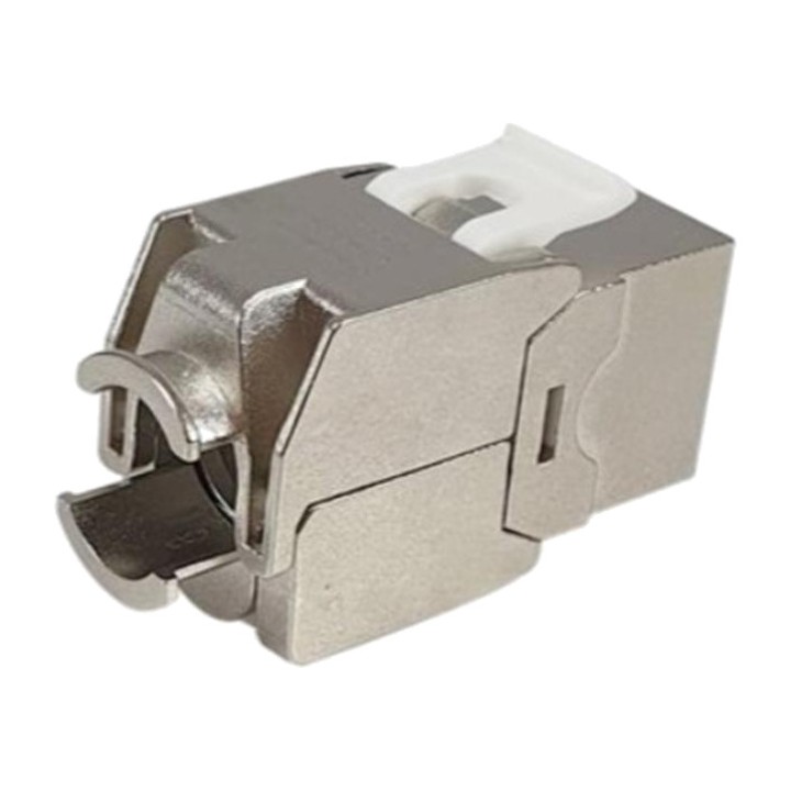 EQUIP Lot de 8 connecteurs keystone RJ45 femelles blindés