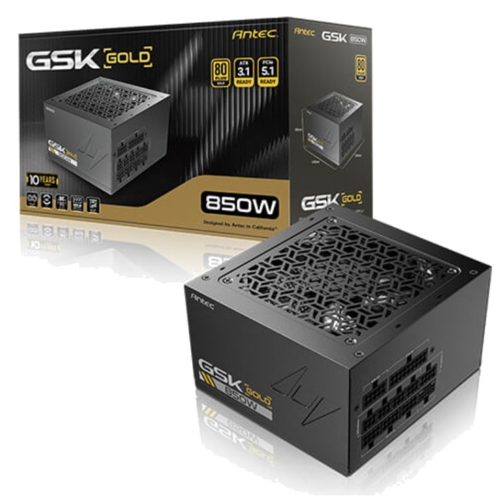 ANTEC Alimentatore per PC GSK850 V2 EC 850W 80 PLUS-GOLD