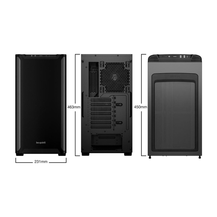 BE QUIET Caixa de PC semi-torre PURE-BASE-501 DSP0000033838