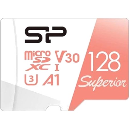 tarjeta de memoria microsdxc clase 10 uhs-i u3 superior-v30 128gb