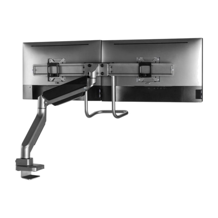 EQUIP Support de bureau à double bras pour deux moniteurs