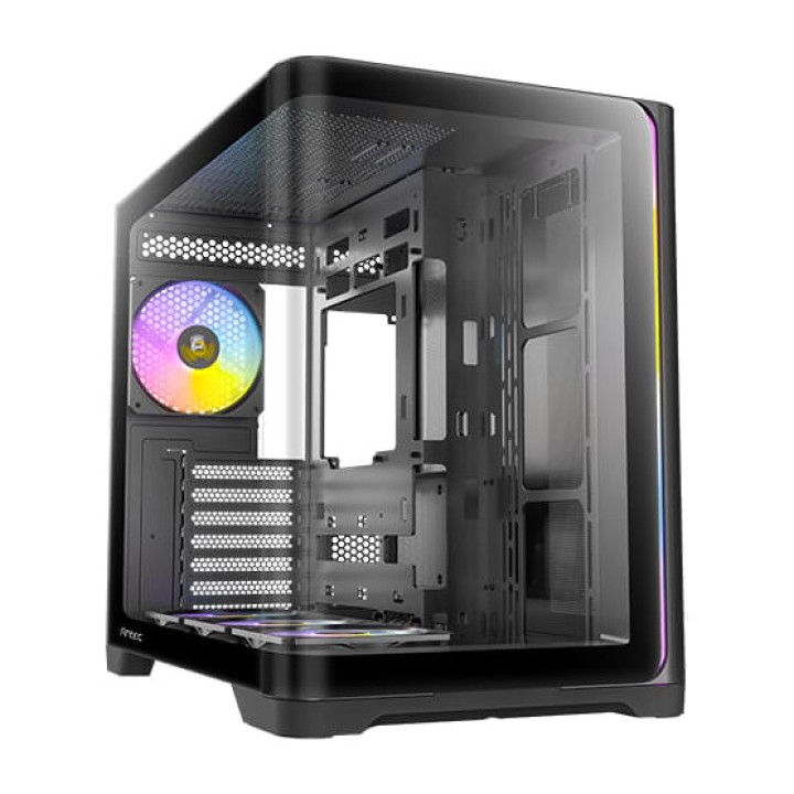 ANTEC Midi-Tower-PC-Gehäuse mit gebogenem Hartglas C5 CURVE