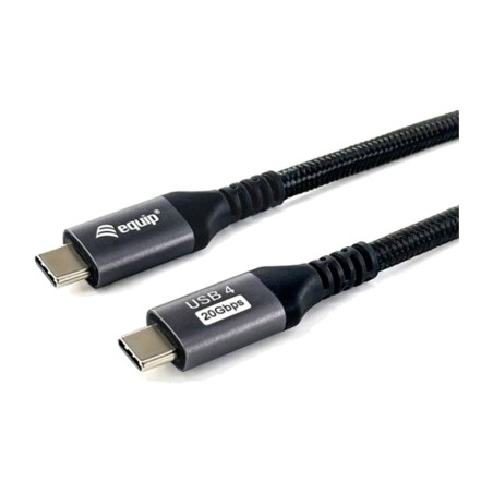 usb-c-kabel med hanstik og e-mark-chip usb4 gen3x2 pd 240w 8k 60hz 40gbps 1,2m