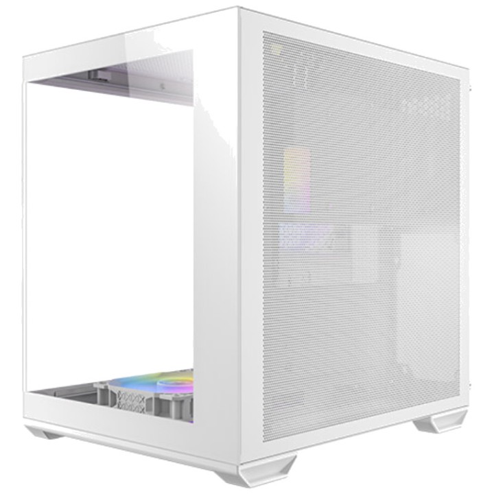 ANTEC Caja de PC minitorre con cristal templado CX60M