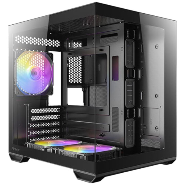 ANTEC Torre de PC mini com vidro temperado CX60M