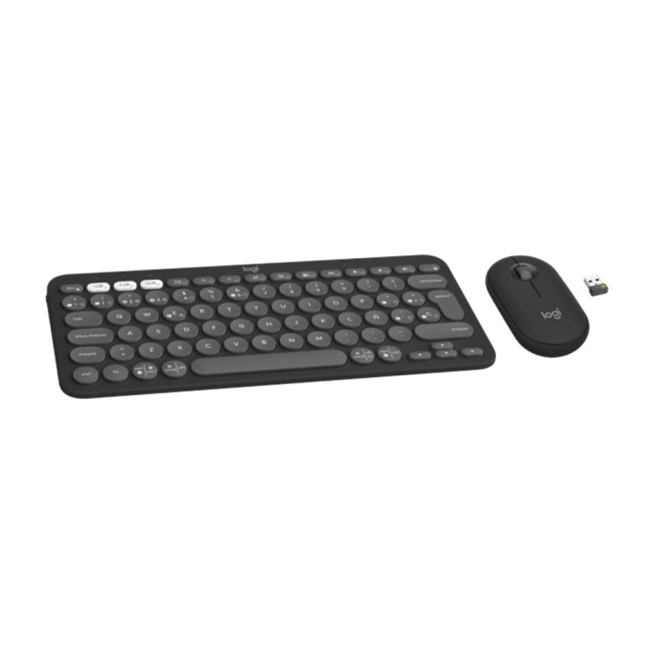 LOGITECH Kompaktes kabelloses Bluetooth-Tastatur-Maus-Set
