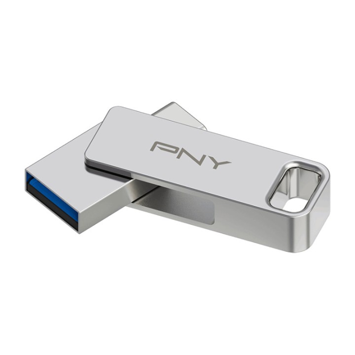 PNY USB flash drive with dual Type-A and Type-C connectors