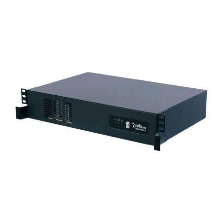 sistema de alimentação ininterrupta (sai) interativo para gabinete de 19 polegadas com usb idialog-rack idr600 1u 600va