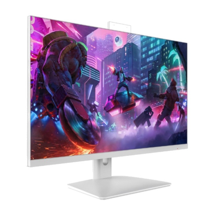 NILOX Écran IPS réglable avec webcam escamotable et