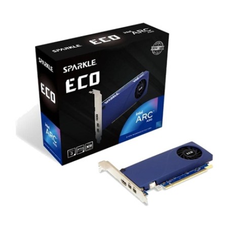 nizkoprofilna grafična kartica intel-arc a310-eco 4gb gddr6