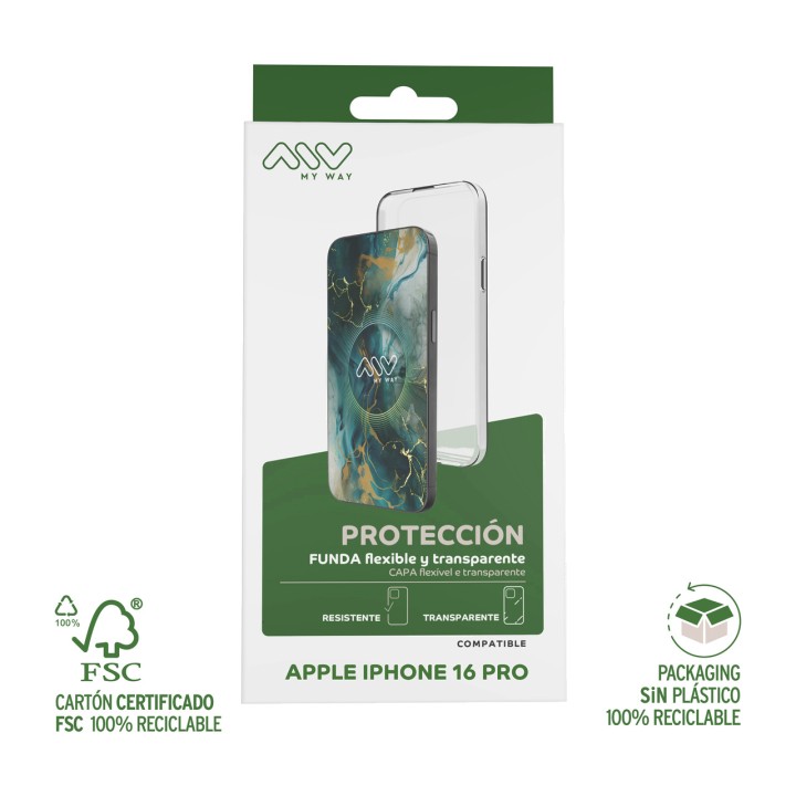 MYWAY Cover sottile per smartphone in TPU MWCRS0390