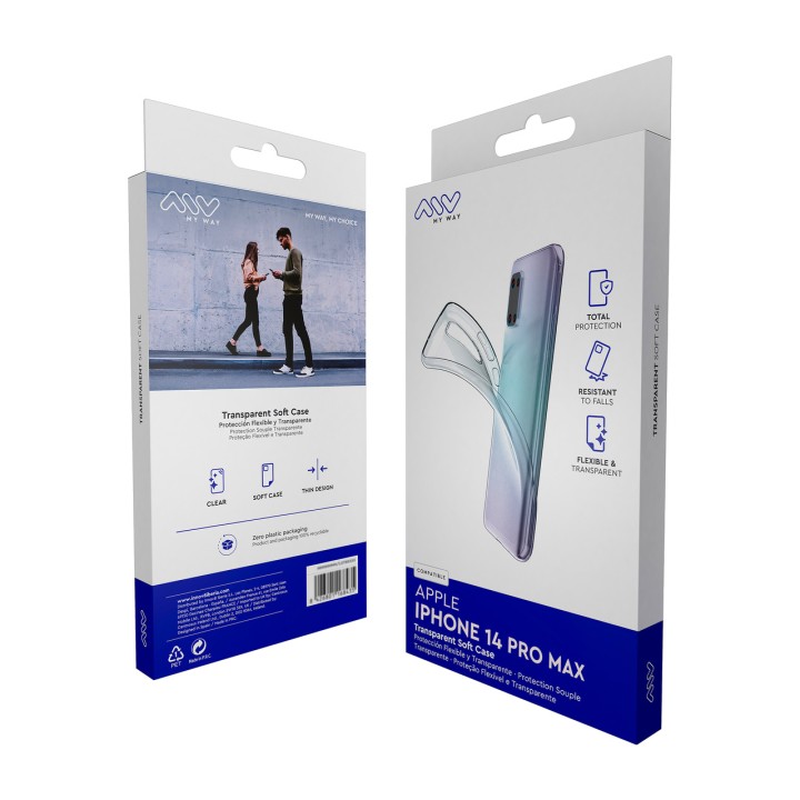 MYWAY Schlanke TPU-Handyhülle MWCRS0212 IPHONE-14 PRO MAX