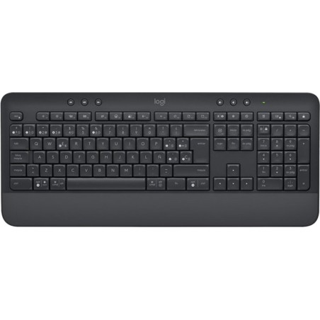 tastiera wireless con poggiapolsi, layout spagnolo signature-k650 qwerty-es
