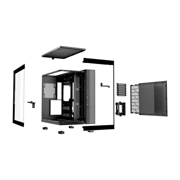 BE QUIET Caja de PC semitorre con cristal templado e