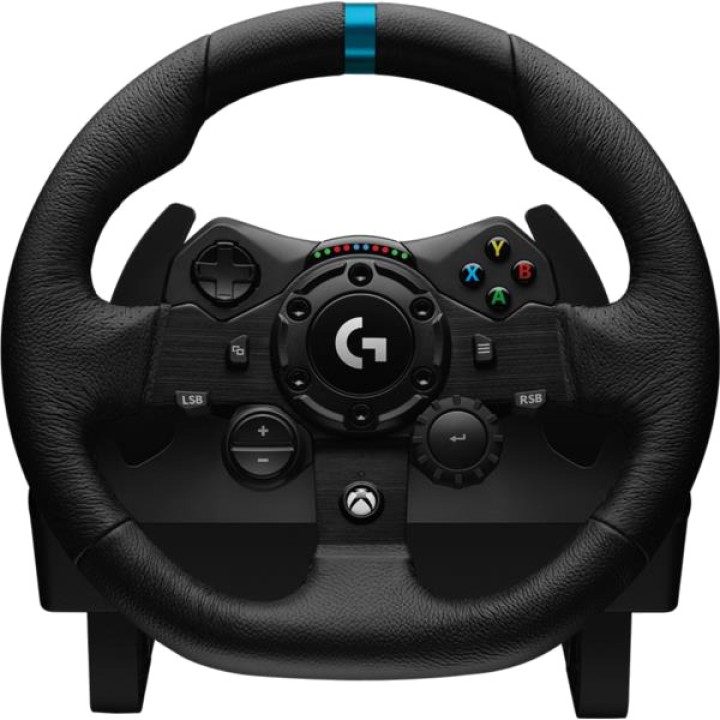LOGITECH Volante de carreras con pedales para PC y consola