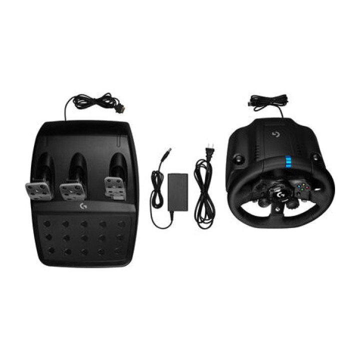 LOGITECH Volant de course avec pédales pour PC et console