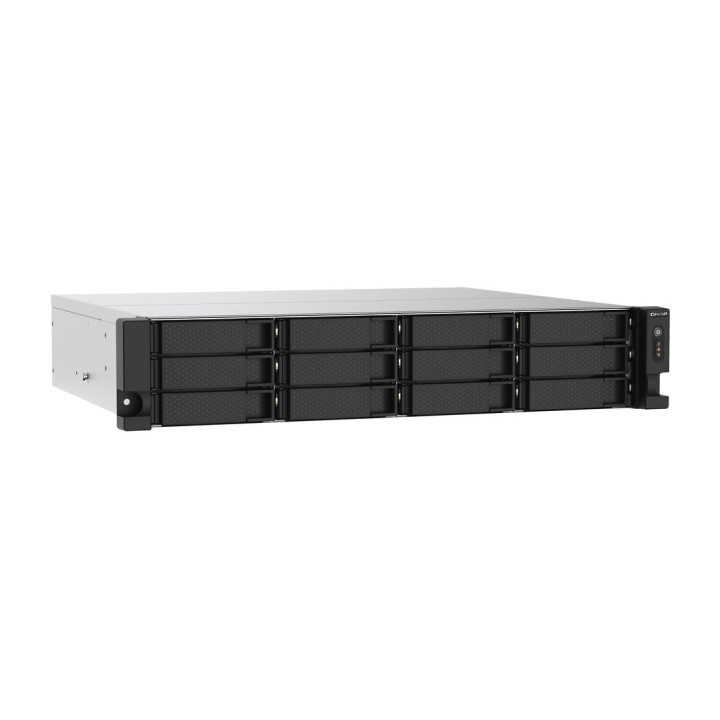 QNAP Servidor NAS de 12 bahías para rack sin discos