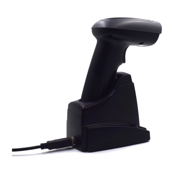 EWENT Lettore di codici a barre wireless Bluetooth con base