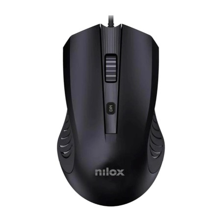 ratón óptico con cable usb mousb1013 2400dpi
