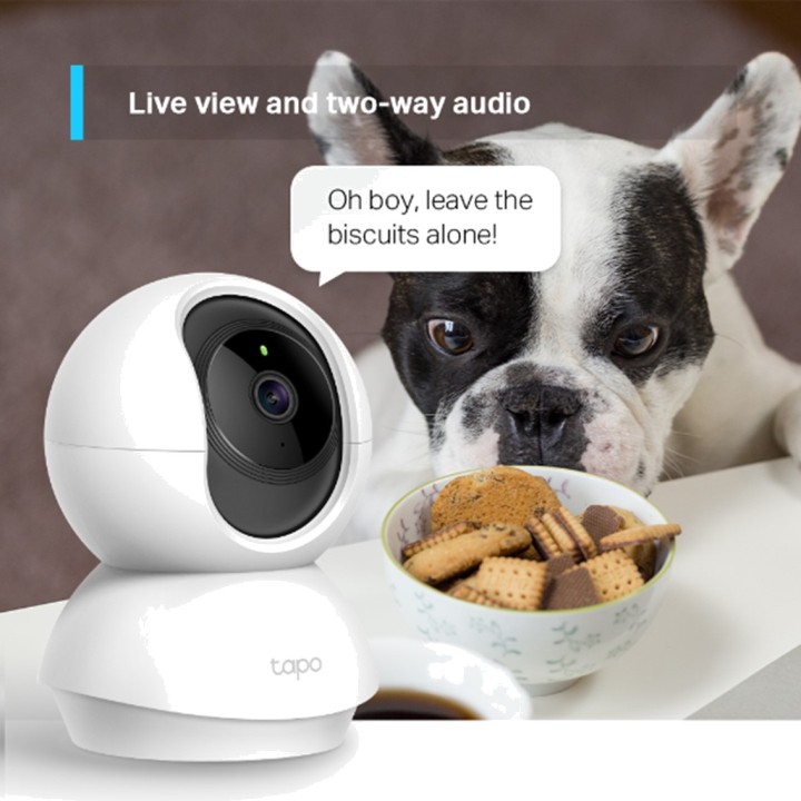 TP-LINK Câmera de vigilância IP WiFi motorizada para