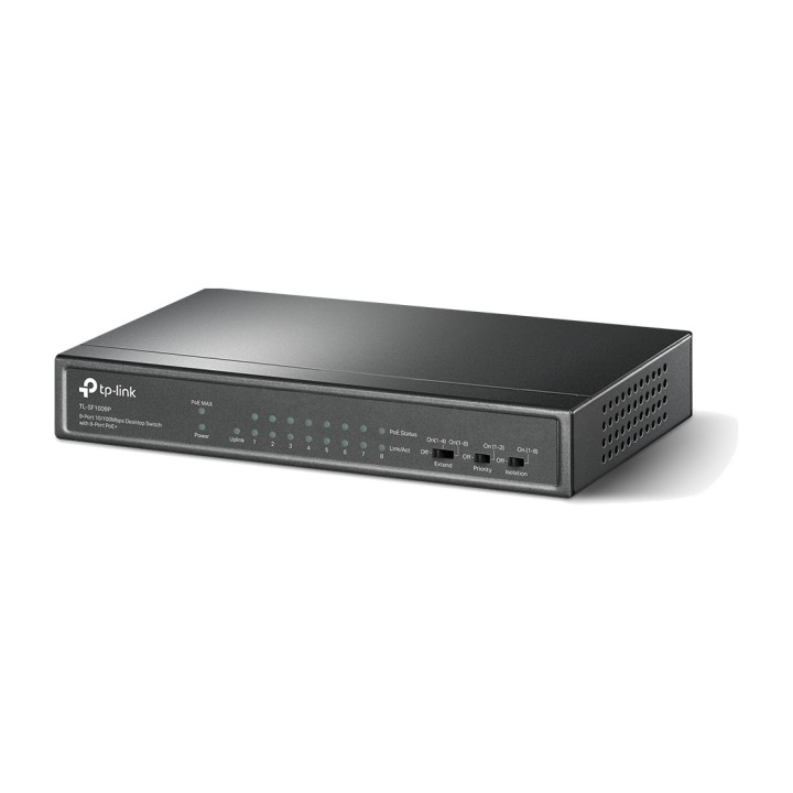 TP-LINK Switch Fast Ethernet non gestito a 9 porte con 8