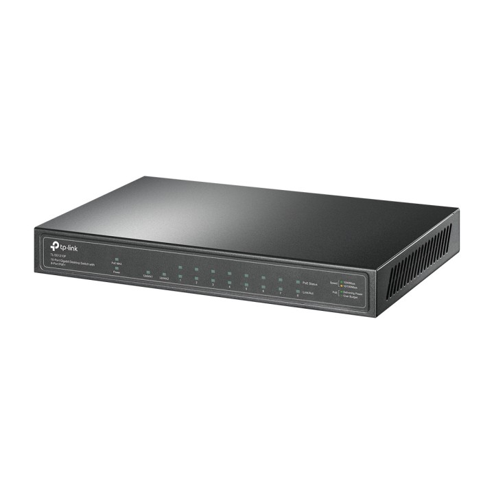 TP-LINK Switch Gigabit non gestito a 10 porte con 8 PoE+
