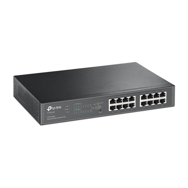 TP-LINK Switch Gigabit gestibile a 16 porte con PoE+