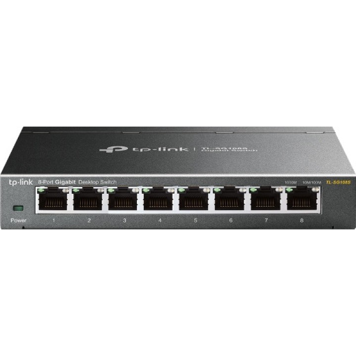 TP-LINK Unmanaged Gigabit-Desktop-Switch mit 8 Ports