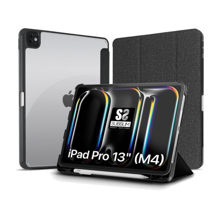 stoßfeste tablet-hülle mit transparenter rückseite clear-shock-case ipad-pro 12.9 2024