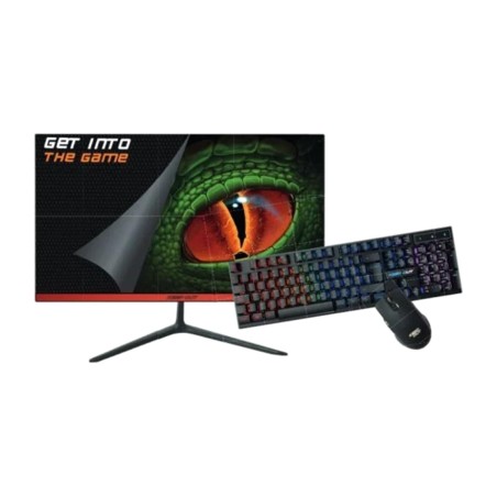 kit écran gaming avec clavier et souris xgm22kitv2 21,5" fhd 75hz