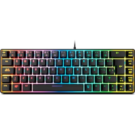 clavier gaming compact à membrane kalista-62%-rgb