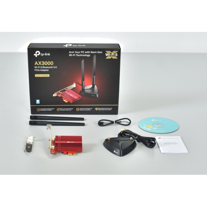 TP-LINK WiFi 6 and Bluetooth 5.0 PCIe network card