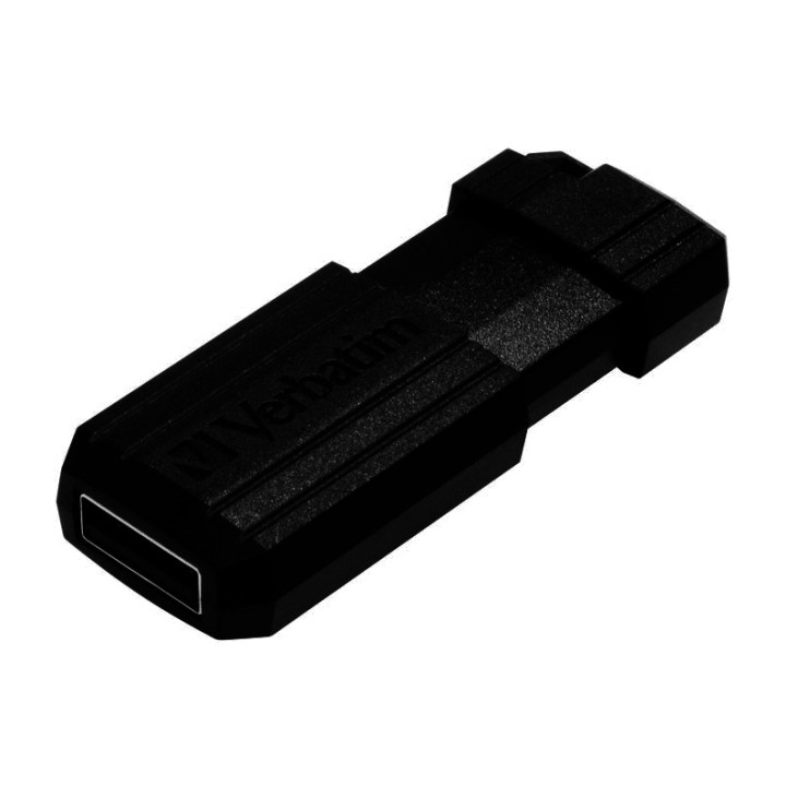 VERBATIM Memoria USB retráctil PINSTRIPE-2.0 32GB