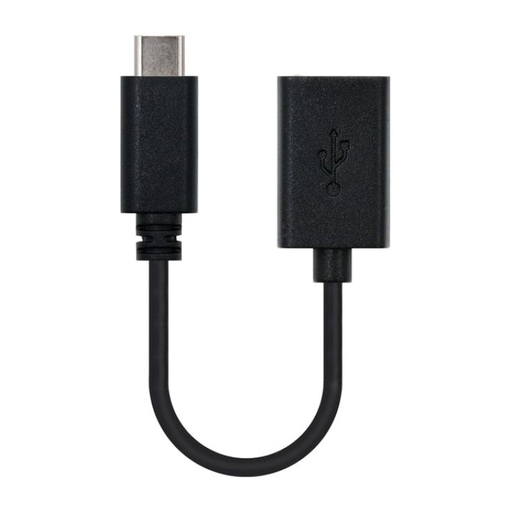 NANOCABLE Cavo adattatore OTG da USB-C maschio a USB-A