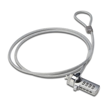 cable antirrobo con combinación para ranura kensington ew1241 1,5m