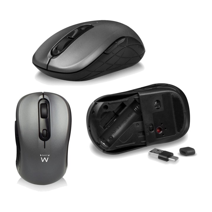 EWENT Leise kabellose Tastatur-Maus-Kombination EW3272