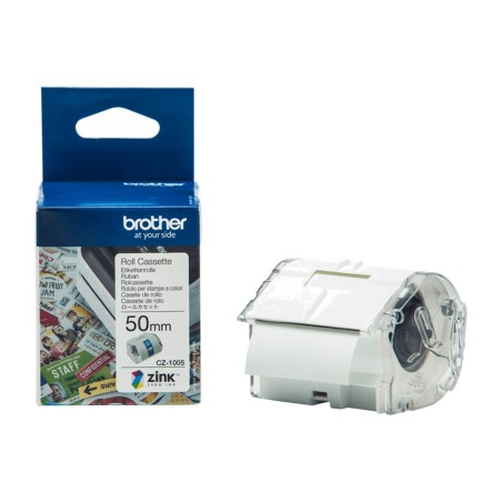 full-colour adhesive tape roll for inkless label printer cz-1005 50mm x 5m